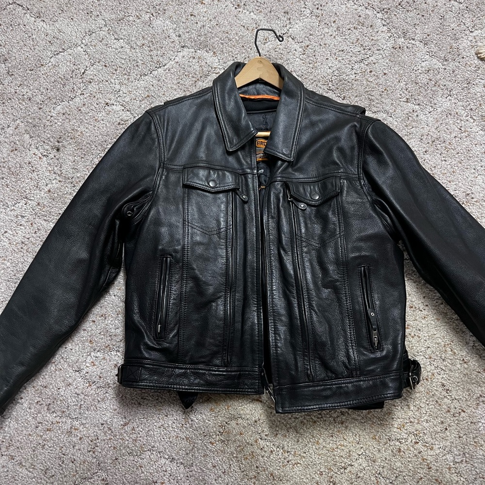 First Classic Leather motorcycle jacket